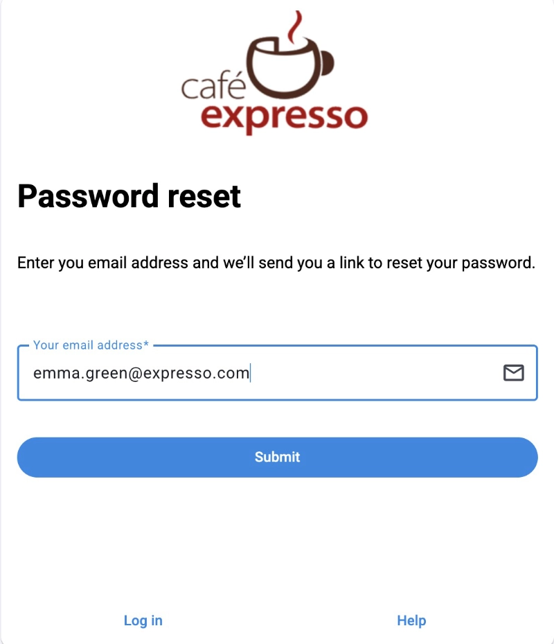 Forgot Password 