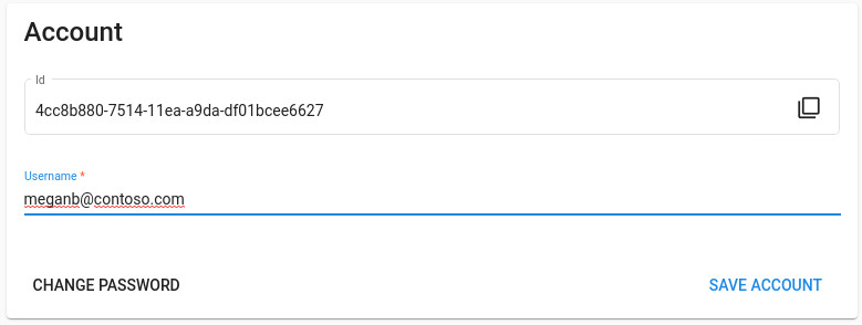 Change your password